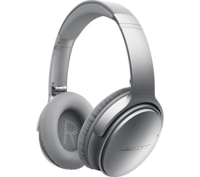 BOSE QuietComfort 35 Wireless Bluetooth Noise-Cancelling Headphones - Silver BOSE QuietComfort 35 Wireless Bluetooth Noise-Cancelling Headphones - Silver